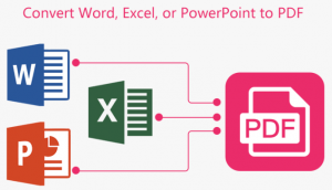 convert document file into pdf file