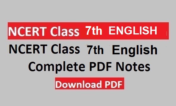 NCERT Class 7 English Book PDF