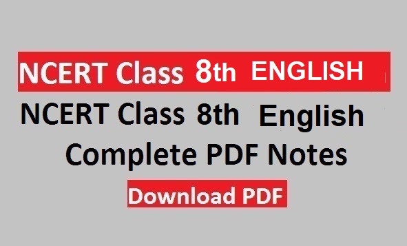 NCERT Class 8 English Book PDF