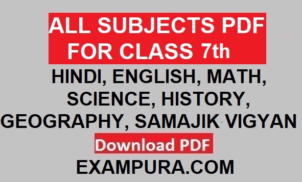 NCERT Class 7th All Subject E Books in Hindi and English