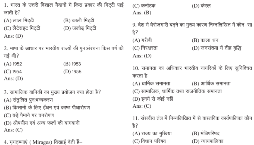 General Knowledge MCQ Very Important Question Answer PDF