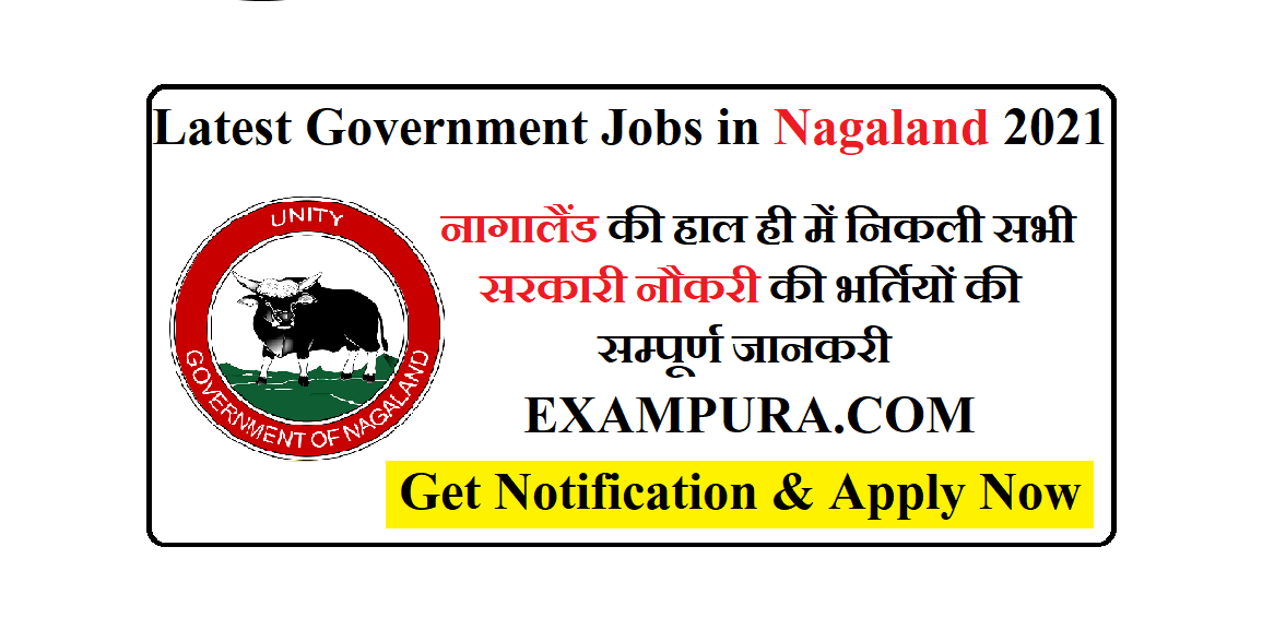 Latest Government Jobs in Nagaland 2021