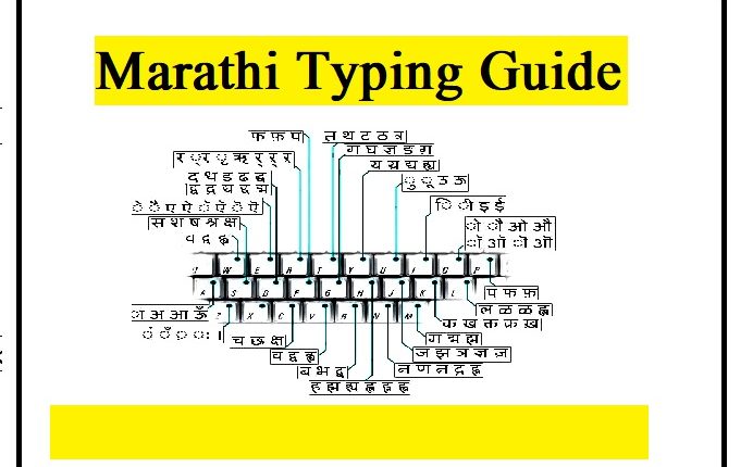 Marathi Typing Chart